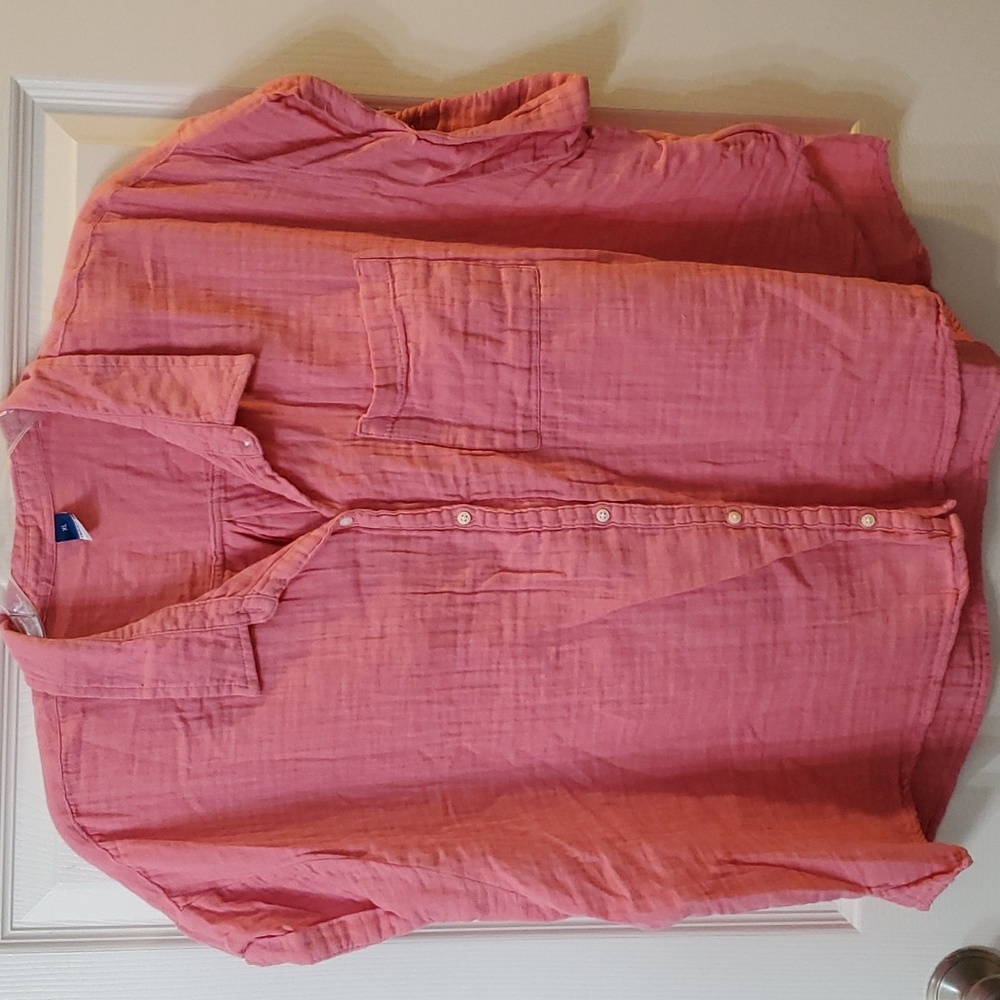 Old Navy Short sleeve Button Down Shirt XL